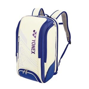Yonex Men's Backpack in Blue and Cream